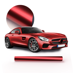 LINWAN - Vinilo Autoadhesivo para Automóviles, Color Rojo Metálico Mate que Cambia de Color, TPU PPF, Película Protectora de Pintura para Carrocería, Alta Calidad - Product Image 1
