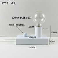Lumières européennes de Tableau de conception de lumières décoratives de pièce d'E27 220V pour le restaurant de Tableau