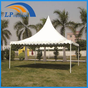 Tente de fête gazebo pagode à cadre en aluminium de luxe à vendre ou à louer pour un événement de mariage romantique - Product Image 5