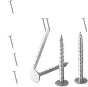 Clavos de Acero Galvanizado Lisos de 1, 2, 3 y 4 Pulgadas, Clavos de Acero con Espiral Negra para Concreto, Venta Caliente de Fábrica China para India - Product Image 1