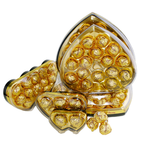 Oem Bán Buôn Tùy Chỉnh Sô Cô La Quả Bóng Hình Trái Tim Bao Bì Quà Tặng Giáng Sinh Valentine Của Ngày Sô Cô La Kẹo Cookie Chip - Product Image 6