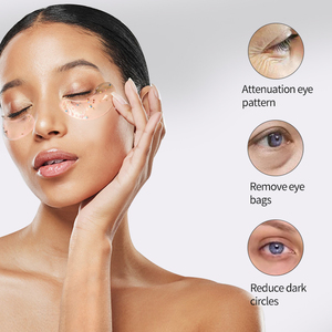 Parches <span class=keywords><strong>de</strong></span> Hidrogel Transparentes con Brillo para el Contorno <span class=keywords><strong>de</strong></span> Ojos, Tratamiento Hidratante con Ingredientes Naturales, Cuidado <span class=keywords><strong>de</strong></span> los Ojos, Marca Privada, Hidratante y Antiarrugas - Product Image 3