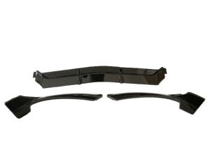 Precio de fábrica W205 B Estilo Labio delantero Parachoques de carbono Negro brillante 2014-2018 Mercedes-Benz Clase C W205 Estándar 1 Juego N/A Carbono - Product Image 4
