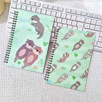 Cuaderno Espiral Personalizado con Diseño de Capibara, Regalo Inspirador, Diario de Oración con Escrituras Cristianas para el Estudio Escolar