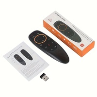Remote Control Suara Air Mouse G10S Baru 2.4G Nirkabel dengan Giroskop dan Pembelajaran IR untuk H96 X96 X88 HK1 Android Media Player