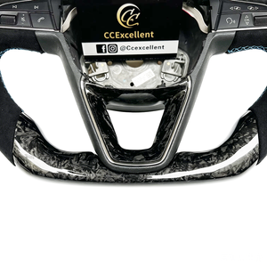 Volante de Fibra de Carbono Forjado Personalizado CCExcellent con Alcántara para Seat Leon <span class=keywords><strong>Cupra</strong></span> ST MK3 Ibiza Toledo Ateca Arona Alhambra - Product Image 2