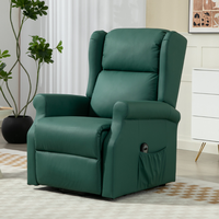 Fauteuil inclinable électrique moderne et élégant en similicuir PU pour la maison, en promotion