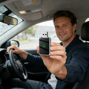 อะแดปเตอร์ CarPlay Android Android Auto USB ไร้สายแบบ2อิน1 - Product Image 1