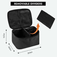 Sac de transport pour kit d'épilation OEM, organisateur de chauffe-cire et sac de rangement pour outils, sac de voyage portable avec options de personnalisation