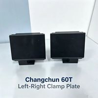 Plaque de mâchoire universelle 60T, bloc de serrage gauche-droite pour machine d'essai de matériaux Changchun