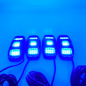 Autodragons - Juego de 8 Luces LED RGBW para Roca, 9-32 V, Impermeables, con Control por Aplicación, Luces de Neón para Bajo el Vehículo, Luces de Roca Todoterreno - Product Image 6
