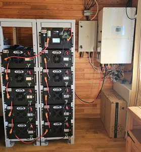 Ba pha lai giá cả cạnh tranh pin năng lượng mặt trời lưu trữ hệ thống năng lượng 40kw 50kw 3 pha điện áp cao biến tần cho ngành công nghiệp - Product Image 2