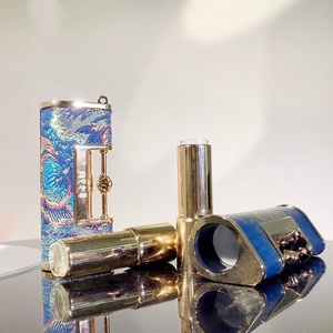 Tube de Rouge à Lèvres en Satin Style National, Emballage de Type Pression, Tube Vide pour <span class=keywords><strong>Baume</strong></span> à Lèvres de 3,5g à Remplissage Direct, Design Élégant - Product Image 2
