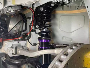 JPLUS Nouveauté 2017 - Amortisseurs et suspension filetée dédiés à l'Audi R8 avec garantie d'un an, ajustement universel, acier noir - Product Image 2