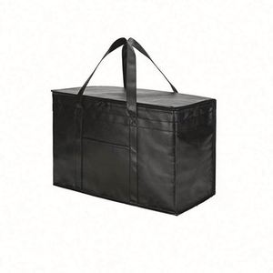Reusable <b>Extra</b> <b>Large</b> Capacity Insulated Thermal Food Storage Bag Cool Carry Non Woven Lunch Cooler Bag - Product Image 3