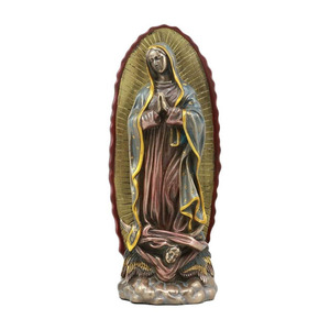 Directo <span class=keywords><strong>de</strong></span> fábrica <span class=keywords><strong>de</strong></span> resina bronce <span class=keywords><strong>Virgen</strong></span> <span class=keywords><strong>de</strong></span> <span class=keywords><strong>Guadalupe</strong></span> Mary escultura - Product Image 4