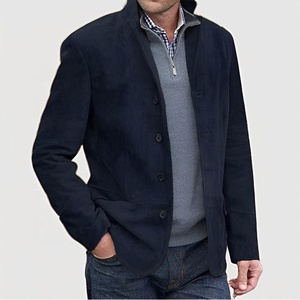 Cappotto <span class=keywords><strong>Casual</strong></span> Retrò con Risvolto, Nuova Collezione Autunno-<span class=keywords><strong>Inverno</strong></span> 2026, <span class=keywords><strong>Abbigliamento</strong></span> Maschile Americano - Product Image 6