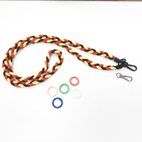 Vente chaude torsades téléphone portable corde sangle diagonale boucles exquises couleur téléphone portable crochet corde suspendue