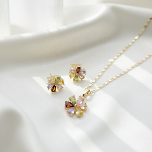 Set di Gioielli in Oro 18k / <span class=keywords><strong>Design</strong></span> di Gioielli da Sposa per Donne - Product Image 3