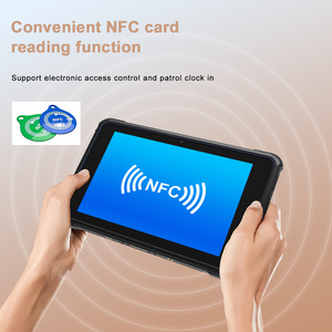 Android sinh trắc học vân tay cầm tay <span class=keywords><strong>PDA</strong></span> gồ ghề cảm ứng công nghiệp bảng điều chỉnh PC 8-inch 4 gam/Wifi NFC Máy Quét Mã Vạch 8000mAh pin - Product Image 4