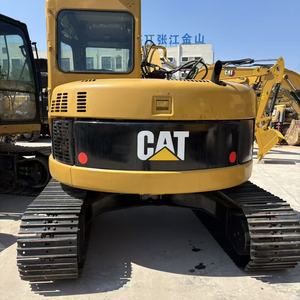 Excavadora de cadenas CAT 308CCR de giro cero en buen estado, excavadora usada original CAT en venta - Product Image 4