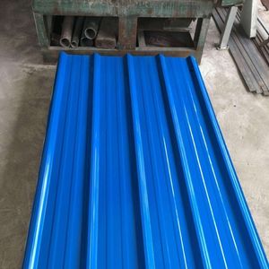 Panel de Pared con Recubrimiento de Color Anticorrosivo, Lámina de Pared con Recubrimiento de Aluzinc, Tablero de Pared Corrugado Prepintado SGLD S350GD - Product Image 6