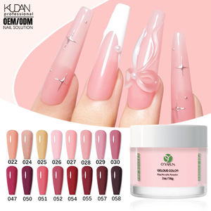 Poudre acrylique rose nude en vrac KUDAN pour ongles, produits professionnels de salon, poudre acrylique pour ongles - Product Image 1