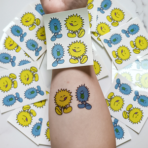 <span class=keywords><strong>Tatuajes</strong></span> <span class=keywords><strong>de</strong></span> transferencia <span class=keywords><strong>de</strong></span> agua temporales impermeables personalizados <span class=keywords><strong>para</strong></span> niños pegatinas <span class=keywords><strong>de</strong></span> logotipo <span class=keywords><strong>de</strong></span> empresa extraíbles no tóxicas <span class=keywords><strong>para</strong></span> hombres y mujeres cara cuerpo - Product Image 2