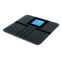Báscula Digital Personal Electrónica de Alta Precisión, 180 kg, 5 mm, de Vidrio, para Control de Peso, Fabricación OEM/ODM