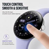 Protection d'écran en hydrogel TPU pour Google Pixel Watch 3 4 5 41mm 45mm, auto-réparatrice, flexible, couverture intégrale