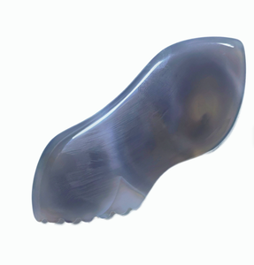 Produits de bien-être, outils de guasha en agate naturelle en forme de lèvres - Product Image 5