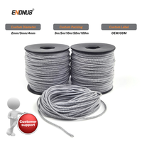 Corde ESD élastique conductrice antistatique de 2mm pour Machines d'impression de Rotogravure
