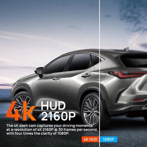 Cámara para Auto Holroadx OEM Look 4K, DVR para <span class=keywords><strong>Lexus</strong></span> NX y NX <span class=keywords><strong>Hybrid</strong></span> 2018-<span class=keywords><strong>2022</strong></span>, <span class=keywords><strong>UX</strong></span> 260h 2019-2020, Grabación en Bucle, Monitor de Estacionamiento, WiFi, App - Product Image 6
