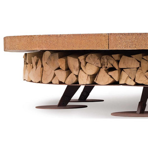 Corten Thép Vòng Lửa Pit Bát Gỗ Đốt Cháy firepit Patio Sưởi Ấm Ngoài Trời Trang Trí Sân Vườn Woodfire BBQ Bonfire Họp Mặt - Product Image 5