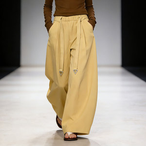 <span class=keywords><strong>Pantaloni</strong></span> Lounge di Nuova Concezione con Decorazione a Cintura <span class=keywords><strong>per</strong></span> Donna, <span class=keywords><strong>Eleganti</strong></span> <span class=keywords><strong>Pantaloni</strong></span> a Gamba Larga, <span class=keywords><strong>Pantaloni</strong></span> Estivi OEM ODM - Product Image 1