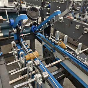 ZH-1000 đầy đủ tự động tốc độ cao thư mục gluer máy nóng bán điện sóng hộp carton cho thực phẩm kim loại trường hợp bao bì - Product Image 5