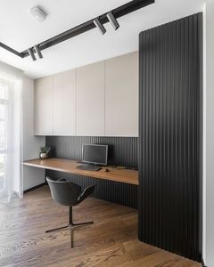 3D gỗ Veneer MDF Acoustic Panel tường slat hiện đại trọng lượng nhẹ bền tùy chỉnh âm thanh hấp thụ đồ họa thiết kế dự án - Product Image 3