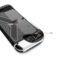 Étui de protection séparé TPU+PC pour Nintendo Switch OLED, coque hybride rigide et souple pour console, accessoires de jeu