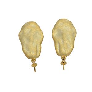 Pendientes de Plata S925 con Diseño Barroco para Mujer, Accesorios para el Cabello con Perla DIY, Perla Deformada, Joyería de Plata 3932 - Product Image 5
