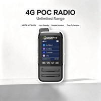 Radio bidirectionnelle GaodaPTT 4G Walkie Talkie R10, étanche, fonction Push-to-Talk sur réseau cellulaire, portée illimitée, sans licence requise.