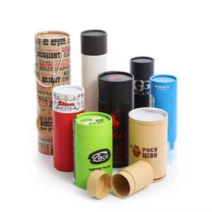 หลอดกระดาษคราฟท์ขนาด 10 20 <span class=keywords><strong>30</strong></span> 50 100 มล. ขวดน้ำมันหอมระเหย กระป๋องกระดาษทรงกลมอเนกประสงค์ กล่องกระดาษทรงกระบอกสำหรับเครื่องสำอางและชา - Product Image 1