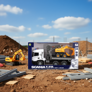 Scania P 410 Truck with <b>Light</b> and <b>Music</b> 56Cm Plastic Battery Powered Toy Vehicle for Kids - Product Image 3