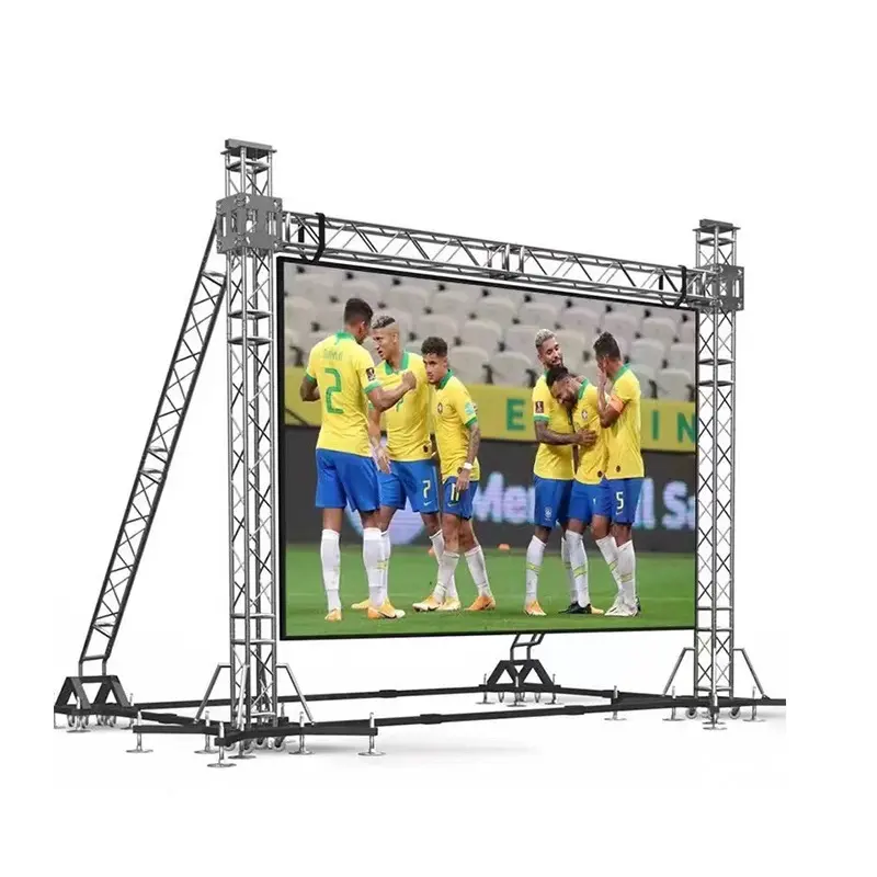 Rental Billboard P2 P3 P3.91 P4 P5 P6 LED Screen Indoor Outdoor Video Wall Large Advertising Panel for Wedding Stage Decoration