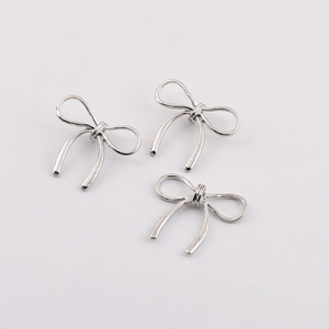 Bowknot Zinc Alloy Charm Pendant For DIY Jewelry Making Unisex Accessory <b>Gift</b> Decor - Product Image 5