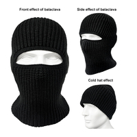 Pasamontañas de Lana de Invierno Dos en Uno, Gorro de Alta Calidad para Correr, Elástico, de Secado Rápido, para Deportes al Aire Libre, Pesca, Ciclismo, Forro para la Cabeza