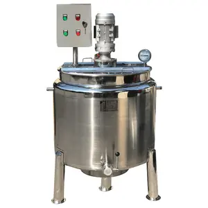 Homogeneity mixer machine Heating soap making Palm oil stainless steel mixing tank