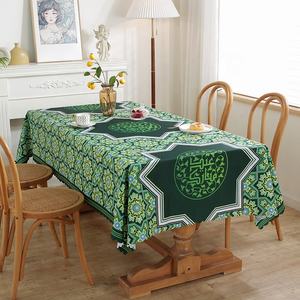 Vintage flor decorativa impresa patrón lavable mantel cena <span class=keywords><strong>cocina</strong></span> decoración del hogar - Product Image 6