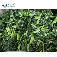 Sino charm 4-Sterne-Produkt BRC-A 30-50mm gefrorenes chinesisches Senf blatt geschnittenes gefrorenes Gemüse IQF gefrorenes Senf grün zum Verkauf