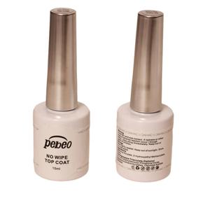 PJ-8 usine marque privée meilleur ongles art couleur produit professionnel uv led clair brillant sans essuyage couche de finition couche de base gel vernis - Product Image 1