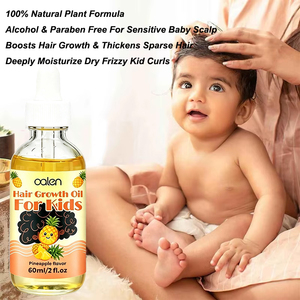 น้ำมันบำรุงผมสำหรับเด็ก Luxfume ODM Herbal Curly ขนาด 60 มล. สำหรับเด็กหญิงและเด็กชาย - เซรั่มบำรุงผมสำหรับใช้ทุกวัน ช่วยบำรุงและฟื้นฟู<span class=keywords><strong>ผม</strong></span>แห้งเสีย ชี้ฟู และพันกัน - Product Image 4